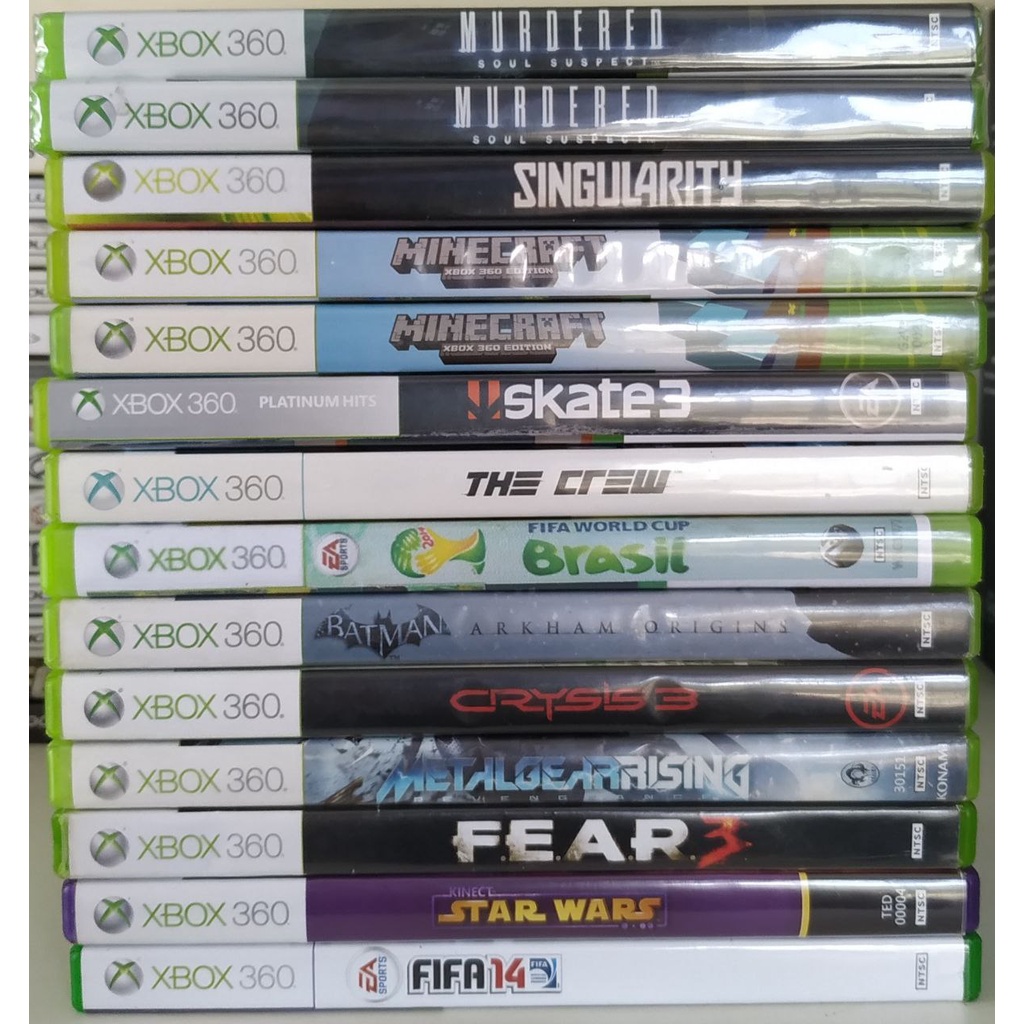 Jogos Xbox 360 Originais Mídia Física