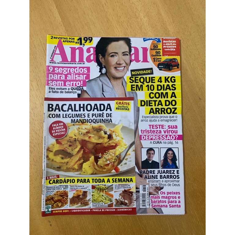 Revista Ana Maria 758 Llia Cabral Aline Barros Juarez 070p