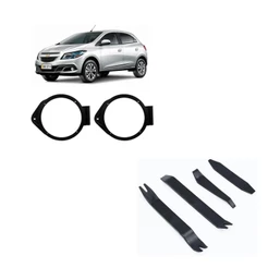 Par de Aro Adaptador Onix Preto e Kit espaulas de Nylon