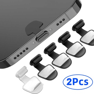 Tampões De Silicone Porta De Carregamento Anti-Pó Plugue De Sujeira Para Smartphone USB Tipo-C Protetor De Siamês Telefone Móvel Preto Translúcido