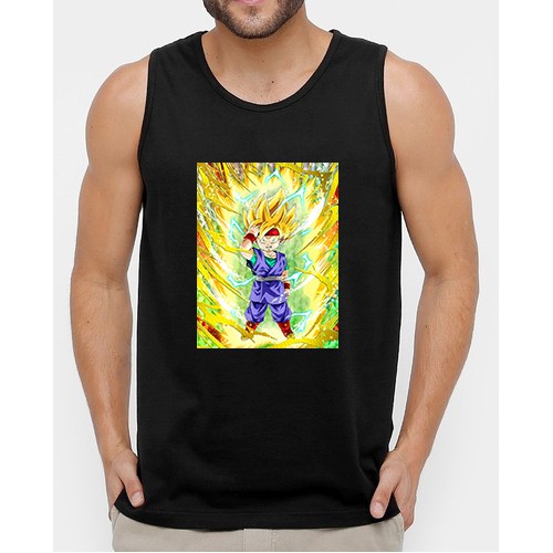 Camiseta Regata Masculina Goten Dragon Ball Z Fi Do Goku Gohan