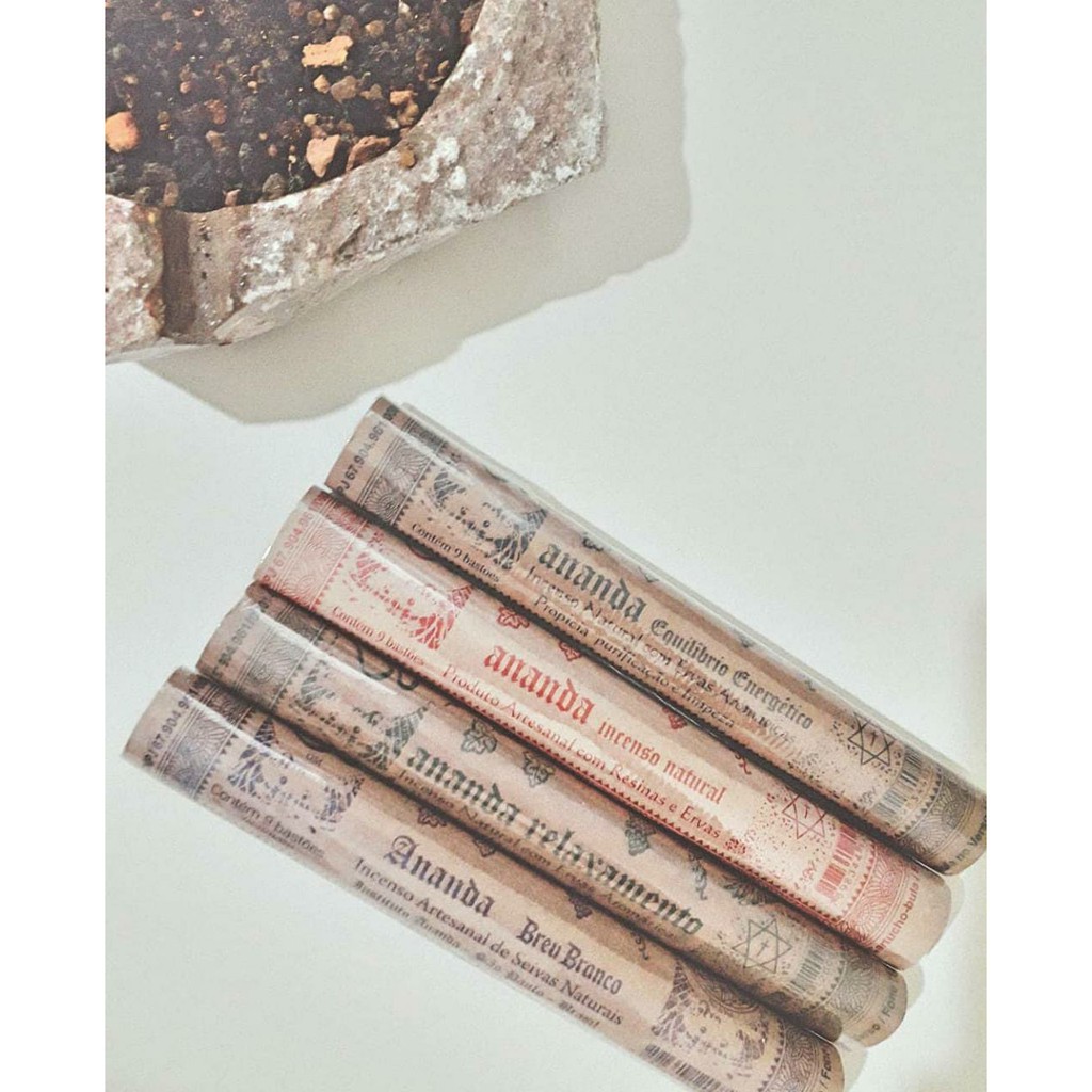 Incenso Ananda Natural em Oferta na Shopee