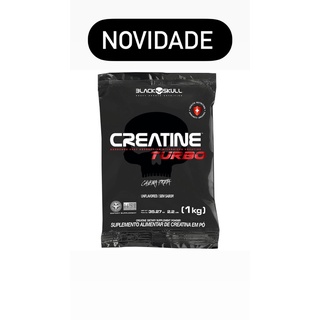 Creatina Turbo Refil 1kg - Black Skull