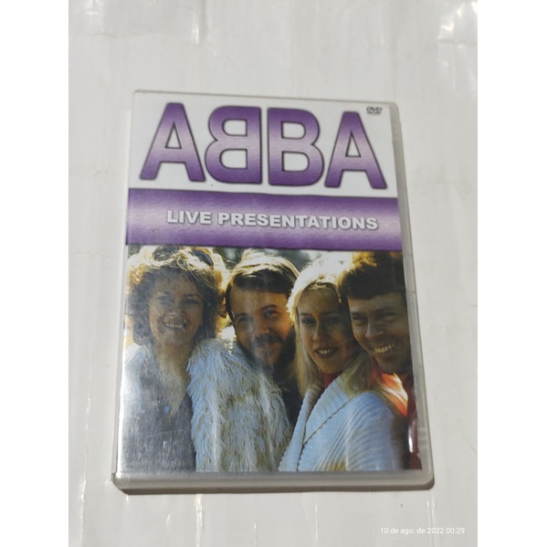 Dvd Abba Live Presentations Otimo Estado