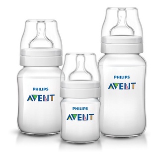Kit 3 Mamadeira Clássica Anticólica 125/260/330ml AVENT