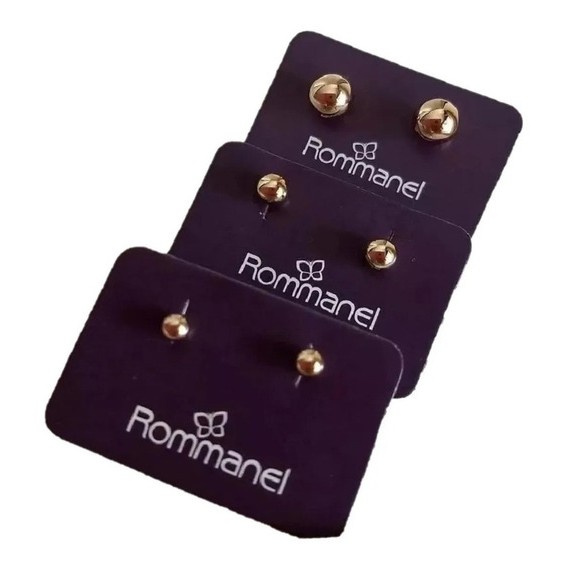 Brinco 3 Furos Rommanel: Onde Comprar | BuscaProdutos