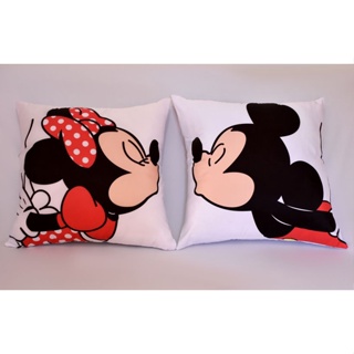 Kit 2 Un. Capas de Almofada Decorativa  Beijo Amor Quarto/Sala 43x43cm em Oferta na Shopee