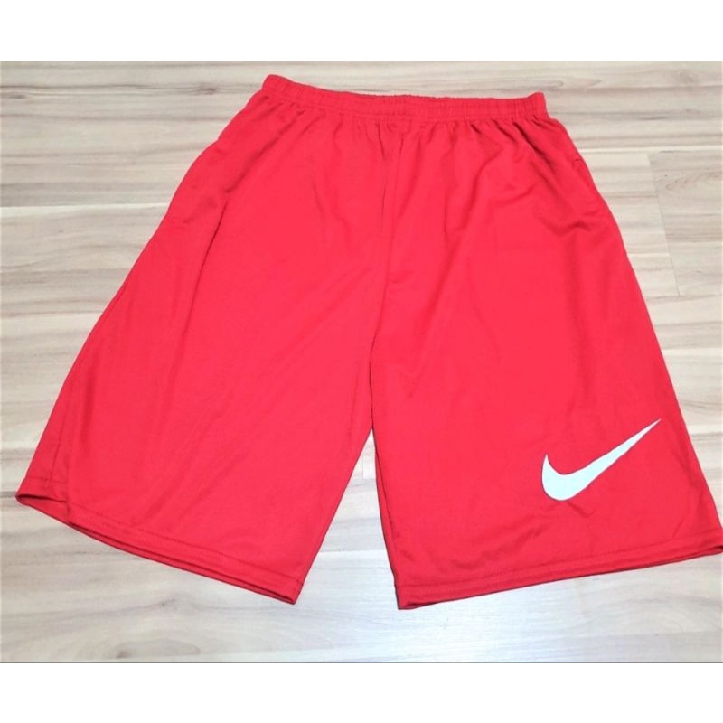 red nike basketball shorts