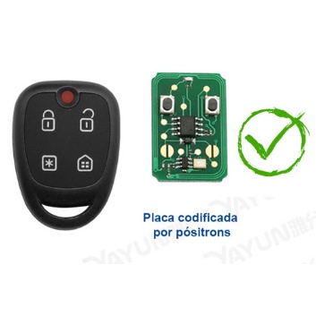 Controle Alarme Positron Pxn48 Flex Serve Para Toda Linha em Oferta na Shopee