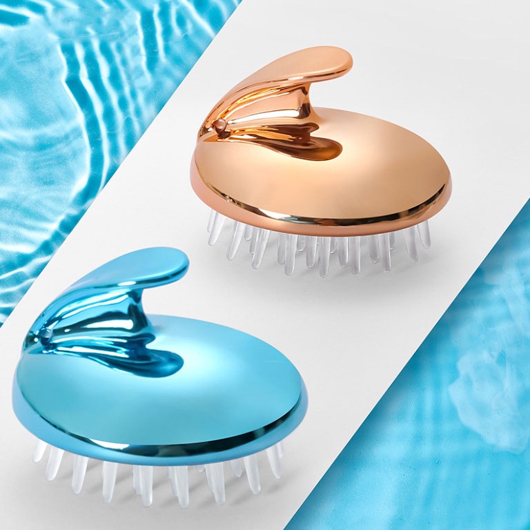 Shampoo De Silicone Para Couro Cabeludo/Pente De Massagem Lavagem De Cabelo Escova De Banho Spa