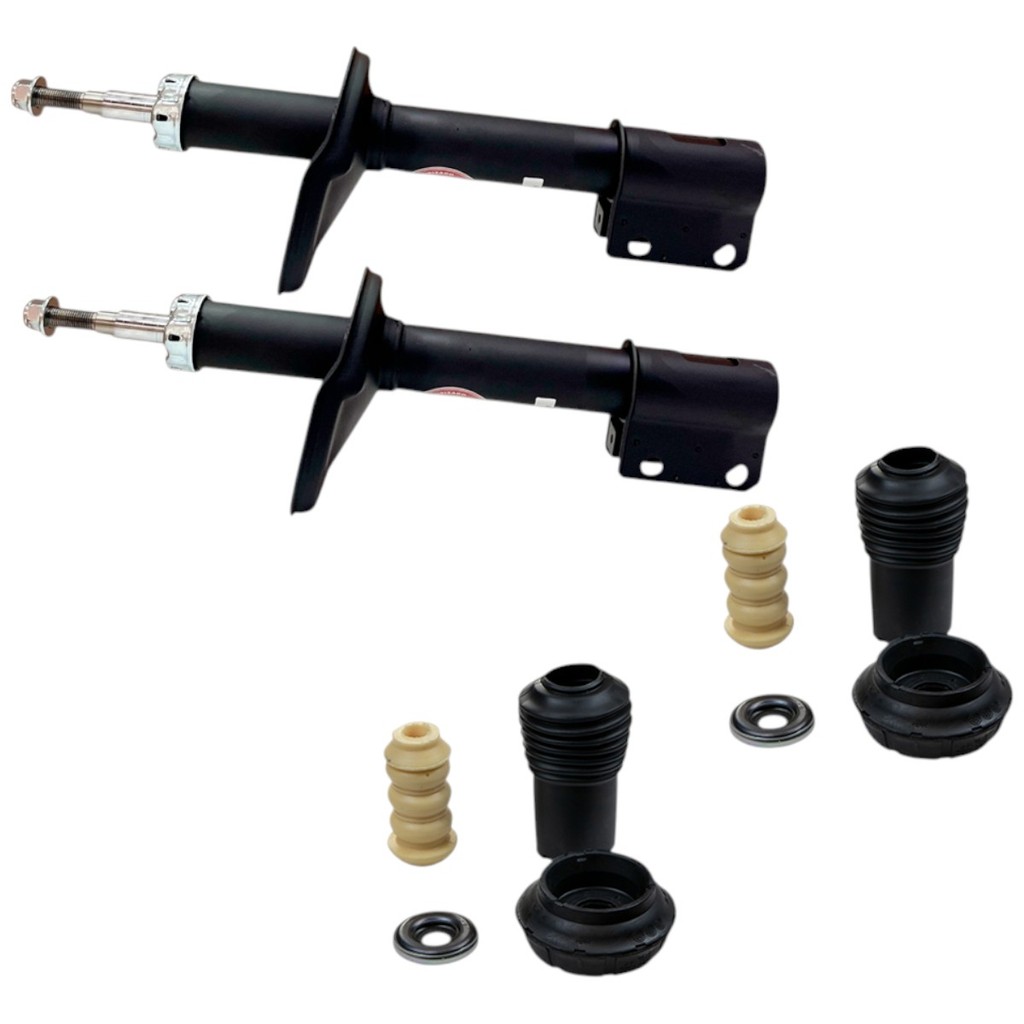 Par Amortecedor+Kit Suspensao Coifa Batente Coxim Dianteiro Kyb Renault Sandero Stepway 1.6 08-14 Complet Origina Kayaba