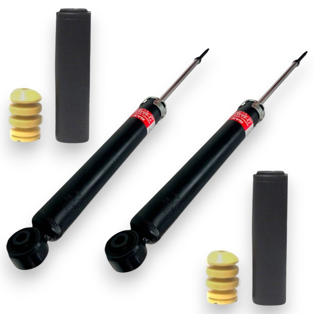 Par Amortecedor + Kit Suspensao Coifa Batente Traseiro Kyb Para Nissan Sentra 2.0 2014-2020 Original Kayaba