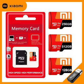 XIAOMI Cartão De Memória Miniatura SD 32GB 64GB 128GB 256GB 512GB Flash/TF De Alta Velocidade De 10 Classes , Adequado Para Computador Smartphone