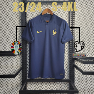 233/24 Jersey De Futebol Masculino Dark Blue Home