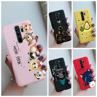 Para Redmi Nota 8 Pro/Note 8T Caixa De Desenho Animado Fofo Silicone Macia De Cor Doce