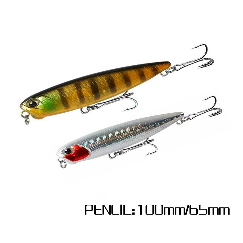 isca artificial Lápis Superfície De Água 6.5cm/10cm iscas artificiais para tucunaré traira isca de pesca molinete vara pescaria fishing