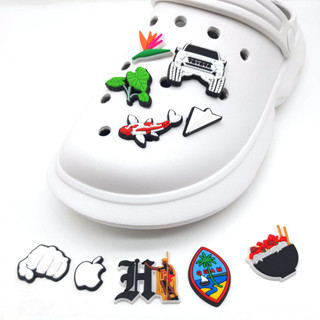 Encantos Engraçados De Sapatos Para Veículos Todo-O-Terreno Croc Apple Jibtz DIY Sandálias Acessórios