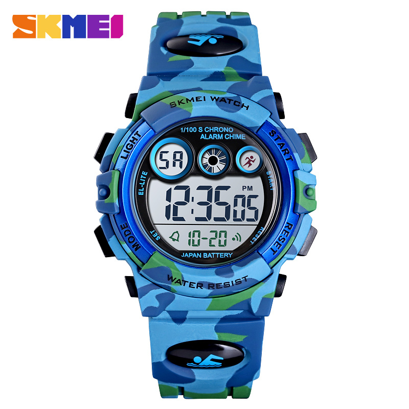 Relógio Infantil SKMEI Sport Kids Relógios De Discagem Energética Jovem 50M À Prova D'água Colorido 1547 em Oferta na Shopee