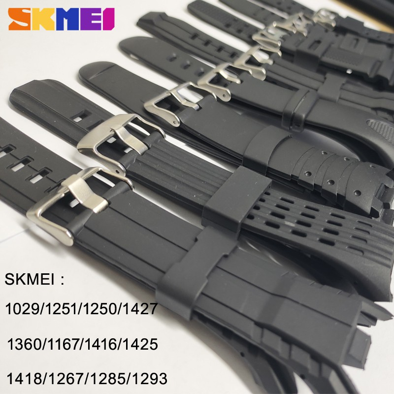 Skmei 1251 1029 1025 1068 1416 1019 Correia Para Modelos Diferentes Homens/Mulheres Relógio