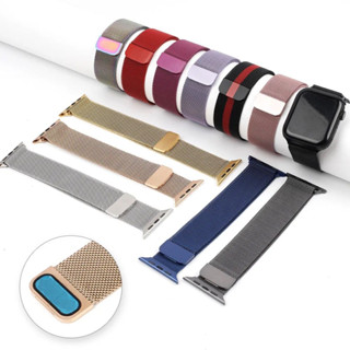 Pulseira De Aço Inoxidável Para Relógio smartwatch 3 4 5 SE 6 7 8 9 ultra 49mm 45mm 41mm Inteligente t500 ht99 h11 Olá hk8 hk9 pro max band
