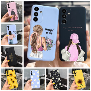 Capa De Silicone Macia Para Telefone Samsung A14 M14 2023 Bumper Galaxy A14 4G 5G