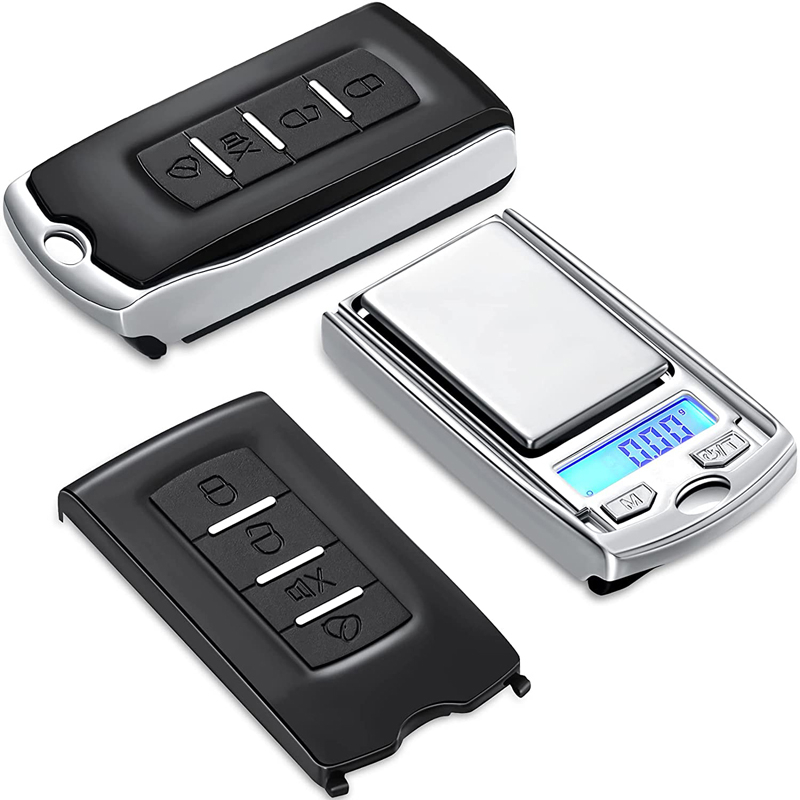 0.01g/100g 200g Chave Do Carro Portátil Digital Mini Balança De Bolso Jóias Precisão Pesando Ouro Grama Peso LCD