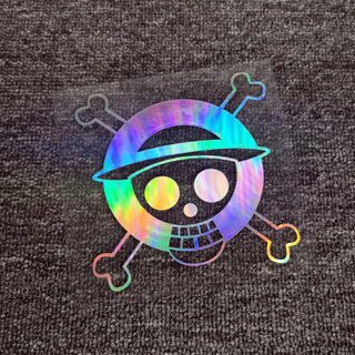 Adesivos De Carro Uma Peça Luffy Logotipo Anime Decalques Reflexivos Para Tampa Do Tanque Combustível Pára-Brisa Choques em Oferta na Shopee