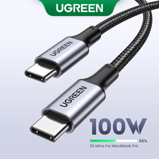 UGREEN PD QC PPS 100W 60W Cabo Carregador Rápido 20V 5A USB Tipo C Para iPhone 15 Samsung Galaxy S9 S8 Xiaomi/Huawei/Macbook