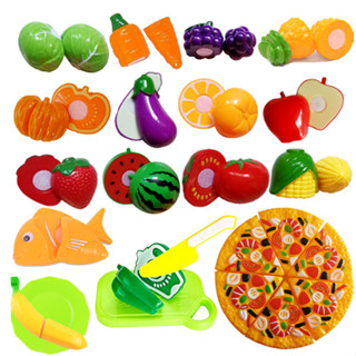 Brinquedos Educativos 24pcs/set Kids Kitchen Simulation Toys Pretend Play Cooking Steak Crianças