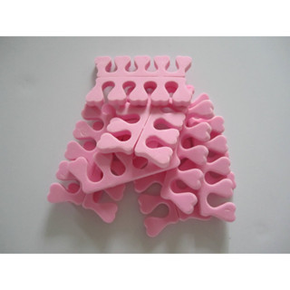 20pcs (10 Pares) Separador De Espuma EVA Macio Dedo Do Pé Corretor Cuidados Com Os Pés Braces & Suporta Ferramentas De Pregos