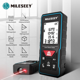 Mileseey X6 Versão Recarregável Laser Rangefinder 40 60 80 100 M , Ângulo Digital De Volume De Área em Oferta na Shopee