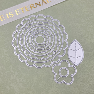 Cortes De Matrizes Multilayered Flower Metal Die Cutting Para Raspagem E Cartão De Boas Festas Stencil DIY Cuts em Oferta na Shopee