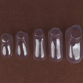 Hqk 20 Peças Acessório De Plástico Transparente Para Pés De Bebê / Sapato / Meia Vitrine Hmj