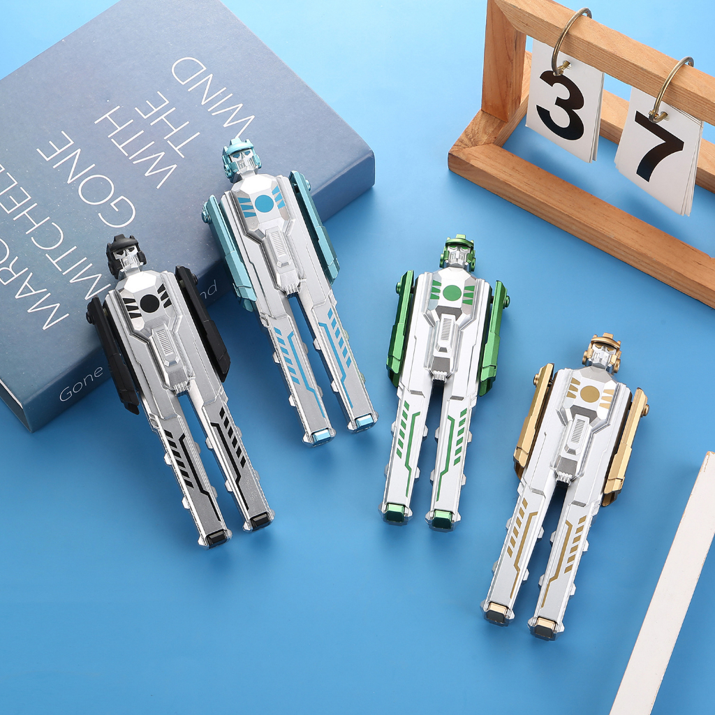 Novo Robô Deformável Caneta Neutra Papelaria Estudantil Dobrável — imagem 2 de 2