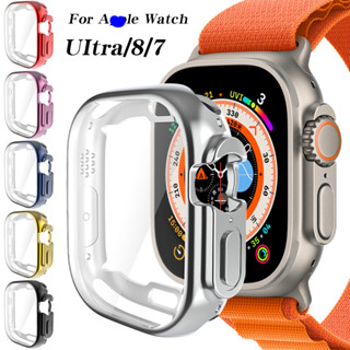 Capa Protetora De 360 Para Smartwatch Relógio Inteligente 7/8 41mm 45mm TPU De 45mm S8 Ultra 49mm