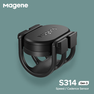 [Garantia Oficial] Magene S314 Sensor De Cadência De Velocidade Velocímetro De Ciclismo Para Bicicleta Computadorizada ANT + Bluetooth Dual Model Garmin Speed Meter Sem Fio