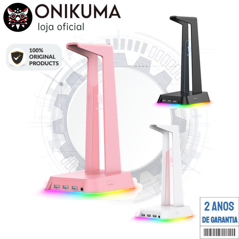 ONIKUMA ST2 RGB Novo Rack De Fone De Ouvido Para Jogos Frios Fones - Computers & Accessories