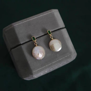 Brincos Com Pérolas Naturais Estilo Feminino design De Para Mulheres