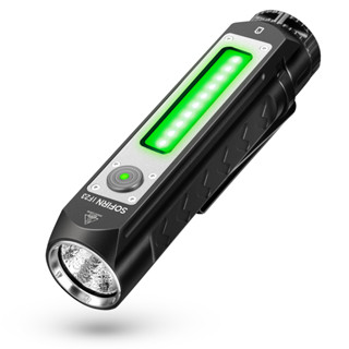 Sofirn IF23 Mini Lanterna 4000lm XHP50B Potente Luz LED 21700 Tipo C Holofote Recarregável E Feixe De RGB