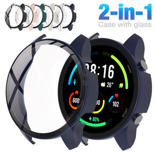 Hard Edge Screen Glass Protector Case Shell Frame For Xiaomi Mi Watch Color Sports Version Smart Watch Protective Bumper Cover