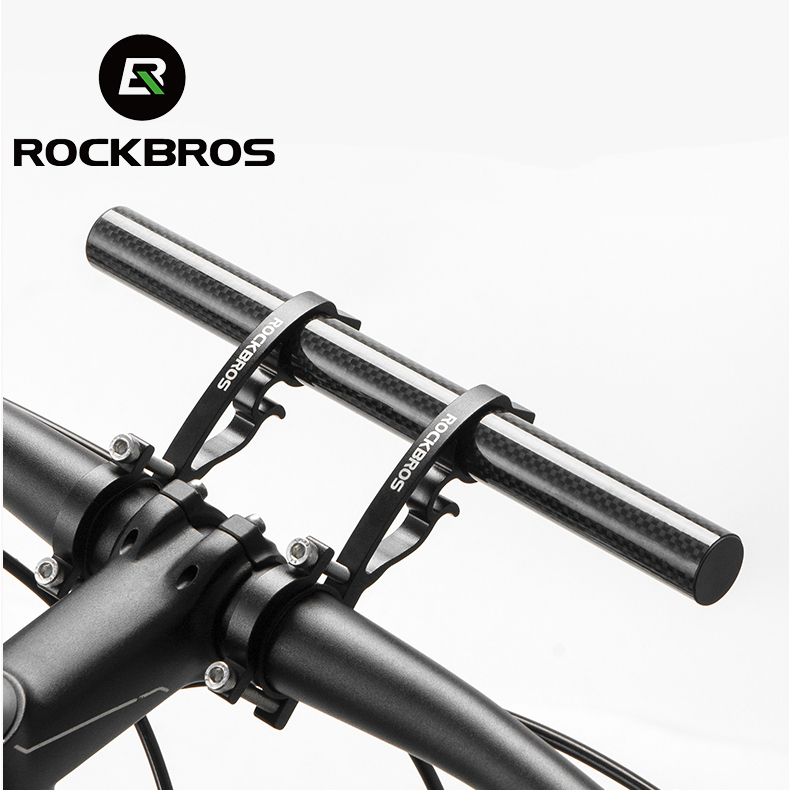 Estrutura De Extensão Do Guidão De Bicicleta Rockbros 25CM Suporte Extensor De Montanha Leve