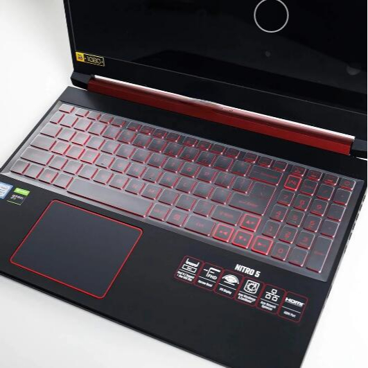 Capa De Teclado Para Acer Nitro 5 AN515 54 54W2 AN 515-54 AN515-51G/17,3 " 7 AN715-51 15,6 Polegadas Pele Protetora De Silicone
