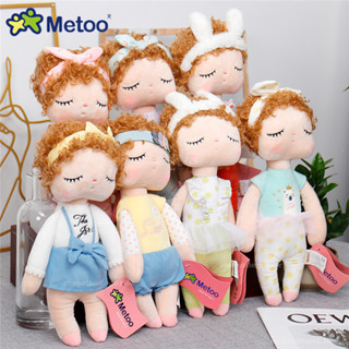 Original Metoo Curls Angela Plush Doll Boneca De Pelúcia Novo Design Coelho Brinquedos Recheados