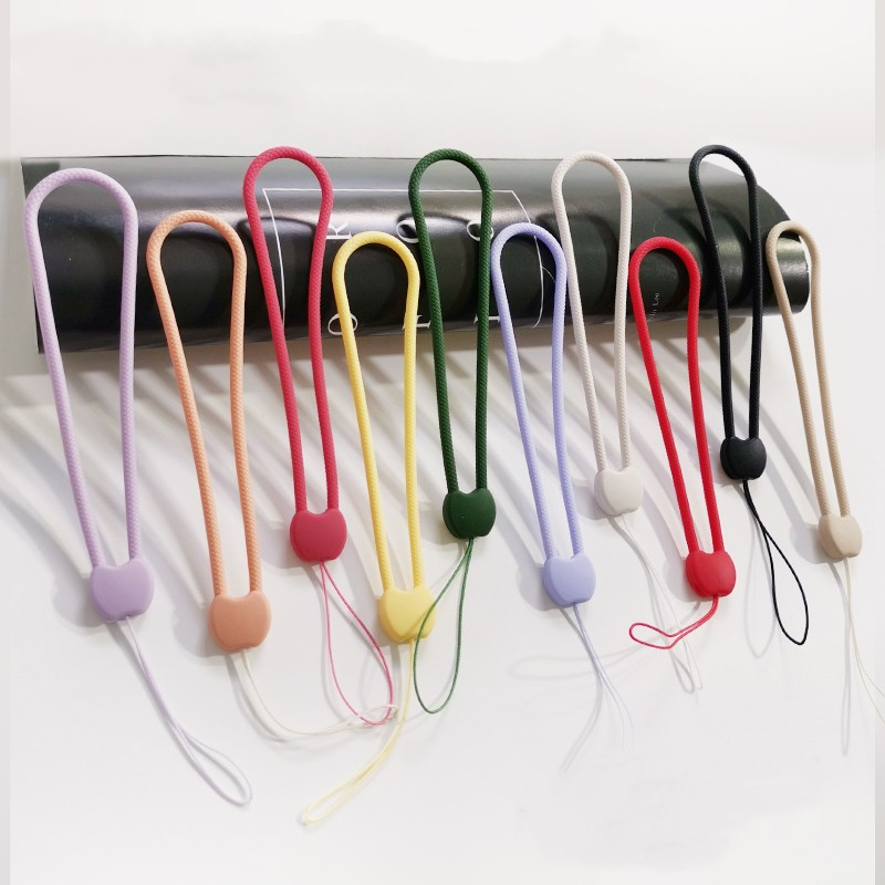 [READY STOCK] Cordão De Silicone Para Garrafa De Água Telefone Celular Gadget Câmera USB Chave PSP nylon Várias Cores