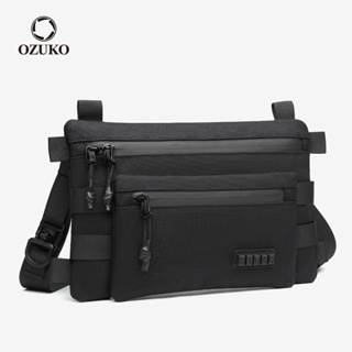 OZUKO Moda À Prova D'água Saco De Ombro Molle Homem Funcional Exterior Peso Leve em Oferta na Shopee