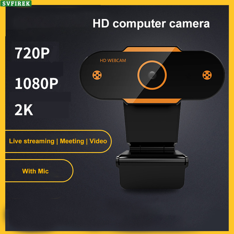 HD 1080P USB Webcam 2K PC Câmera USB2.0 Web Widescreen Vídeo Com Microfone Para Computador Portátil Gravação De Webcams