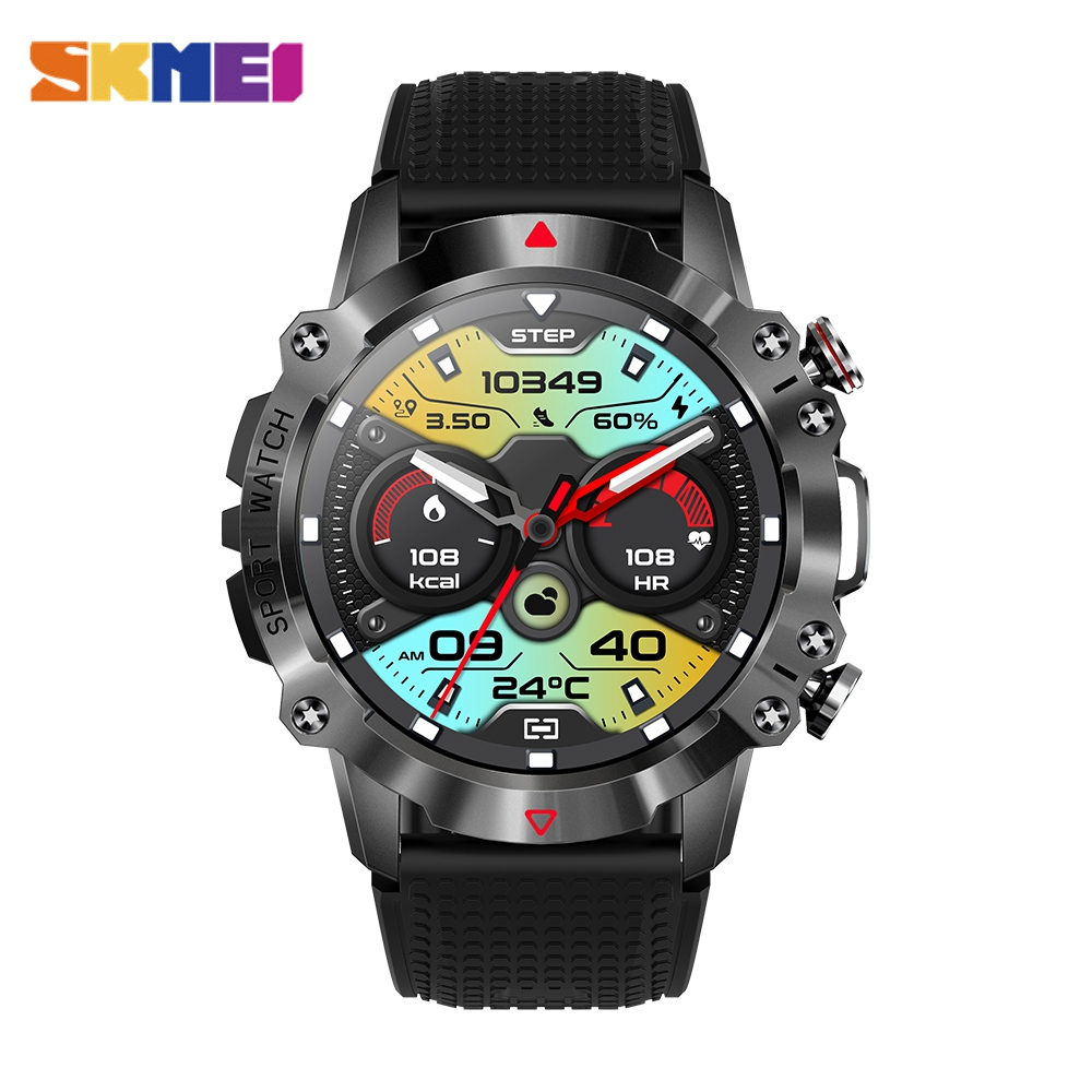 SKMEI Smartwatch BZLX8 Relógio Esportivo Masculino Inteligente Bluetooth Cool Sports Watch 100 + Modelo Monitor De Fitness