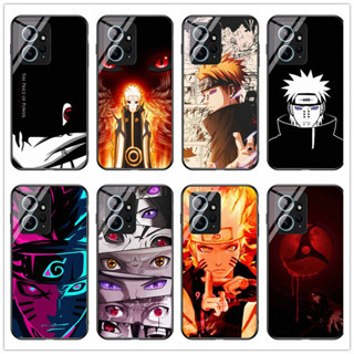 Para Redmi Nota 12 4g/5g Anime Naruto Vidro Temperado À Prova De Choque Tampa Traseira Da Caixa Do Telefone Dura Personalizada