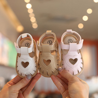 Sapatos Para Bebês Com Sons Dedo Do Pé Fechados De Verão Antiderrapantes