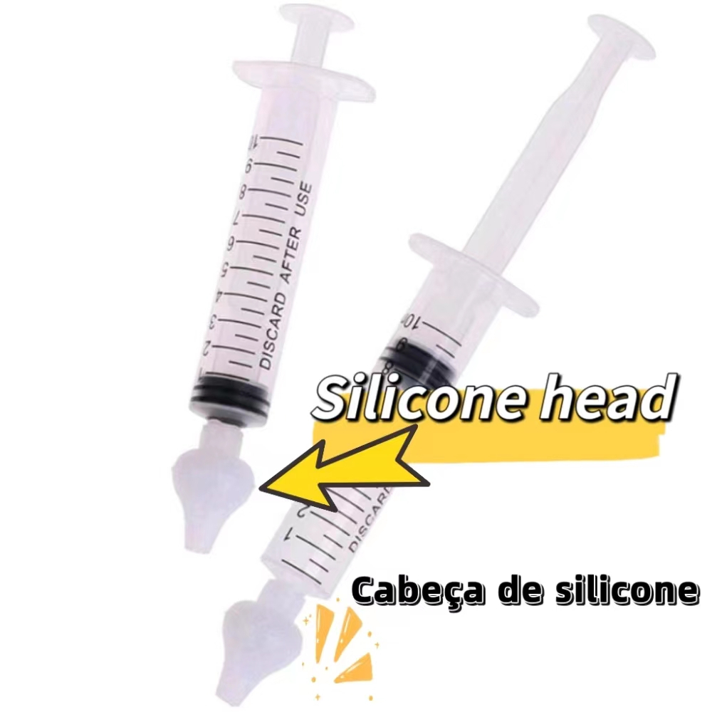 [Cabeça De Silicone Aspirador Nasal Infantil [Frete Grátis]